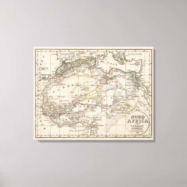 Lienzo Norte de África 2 (Anverso)