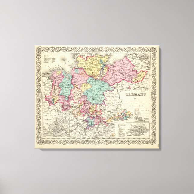 Lienzo Norte de Alemania (Anverso)