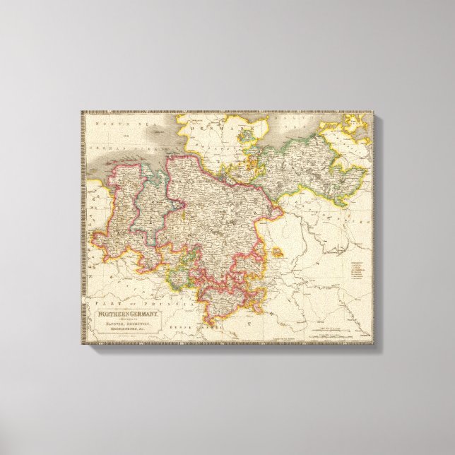 Lienzo Norte de Alemania 2 (Anverso)