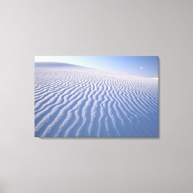 Lienzo Norteamérica, EEUU, Nuevo México, dunas de arena b (Anverso)