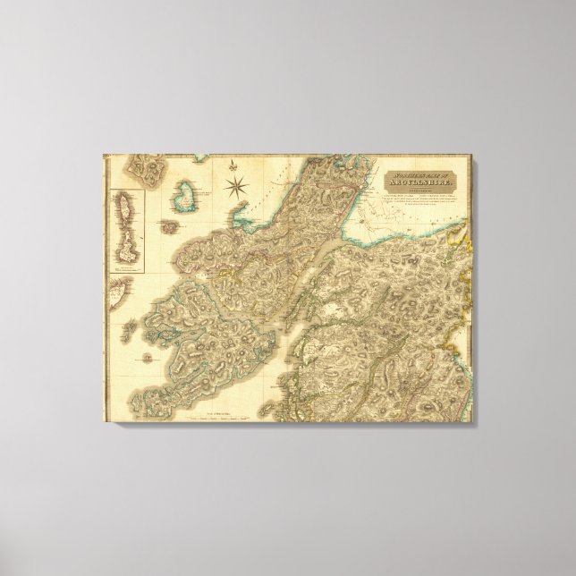 Lienzo North Argyllshire (Anverso)