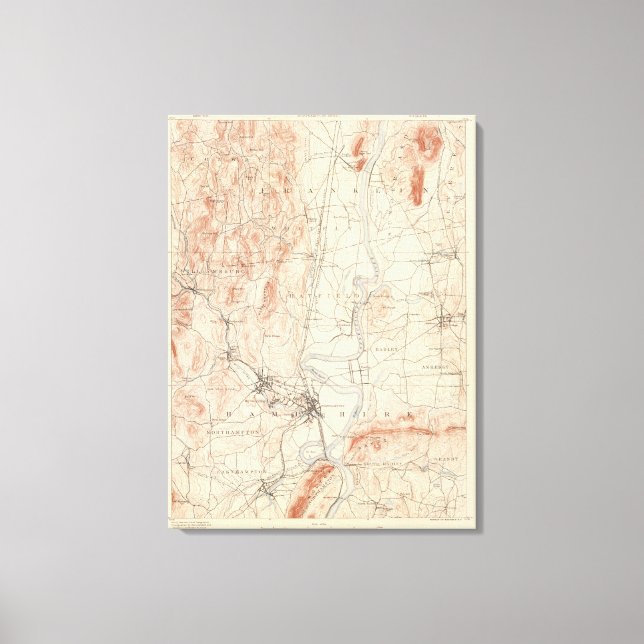 Lienzo Northampton, Massachusetts (Anverso)