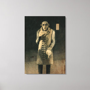 Lienzo Nosferatu conde Orlok