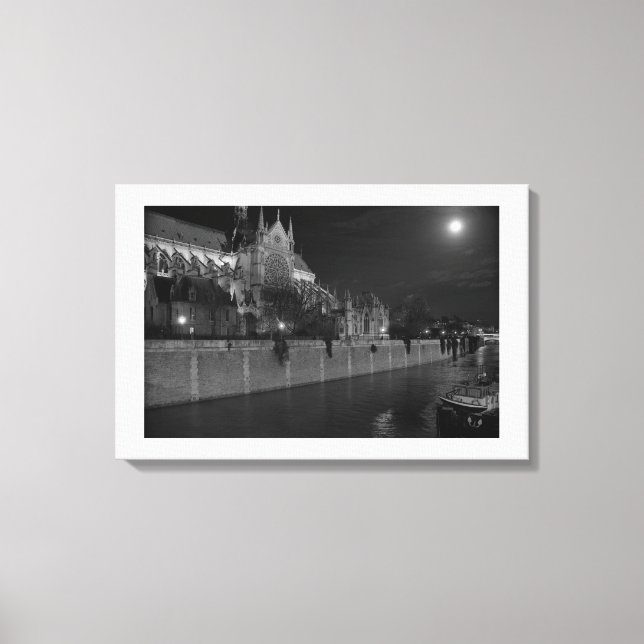 Lienzo Notre Dame de París (Anverso)