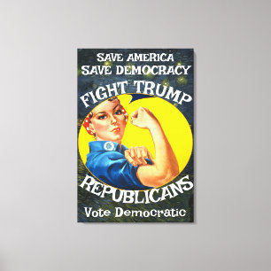 Lienzo NoTrump Partido Republicano Cumpleaños Fiesta Chic