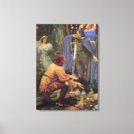 Lienzo Novia de Bertuccio (por Edward Robert Hughes)