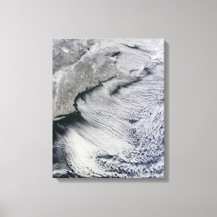 Lienzo Nubes a través de los cielos del Atlántico Norte