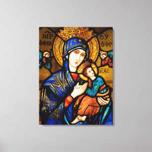 Lienzo nuestra dama de ayuda perpetua