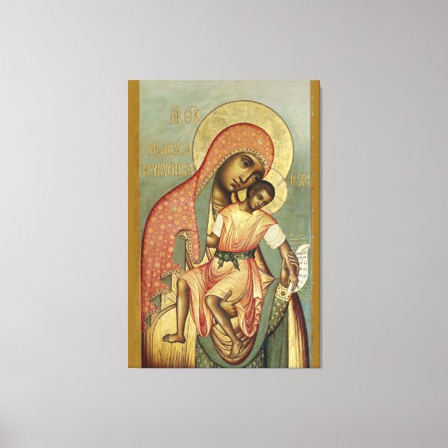 Lienzo Nuestra Señora De Eleus (Anverso)