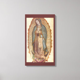 LIENZO NUESTRA SEÑORA DE GUADALUPE