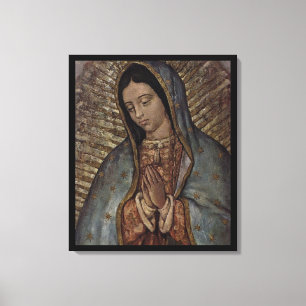 LIENZO NUESTRA SEÑORA DE GUADALUPE