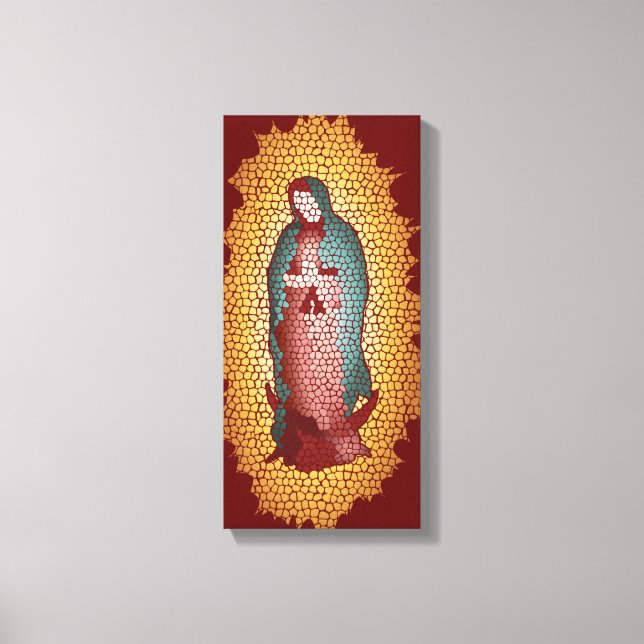 Lienzo Nuestra Señora de Guadalupe (Anverso)