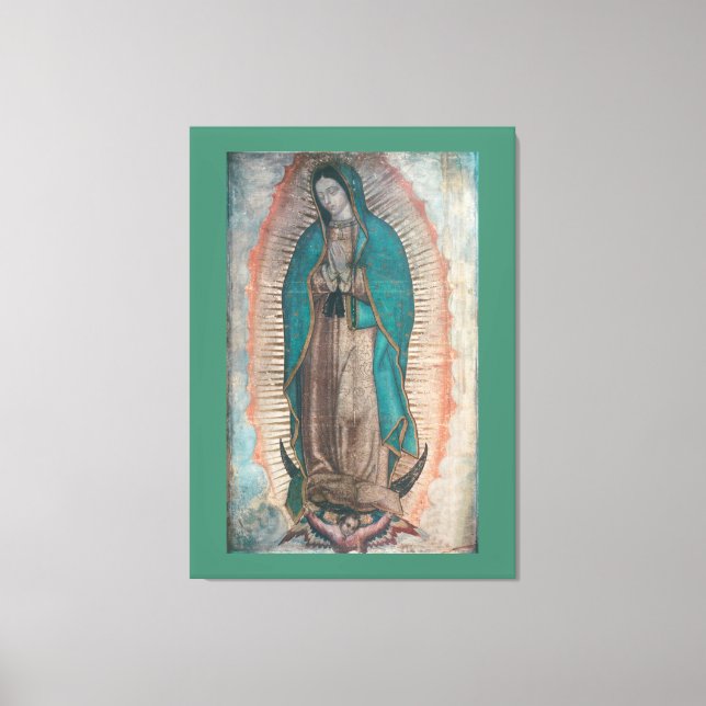 Lienzo Nuestra Señora de Guadalupe (Anverso)