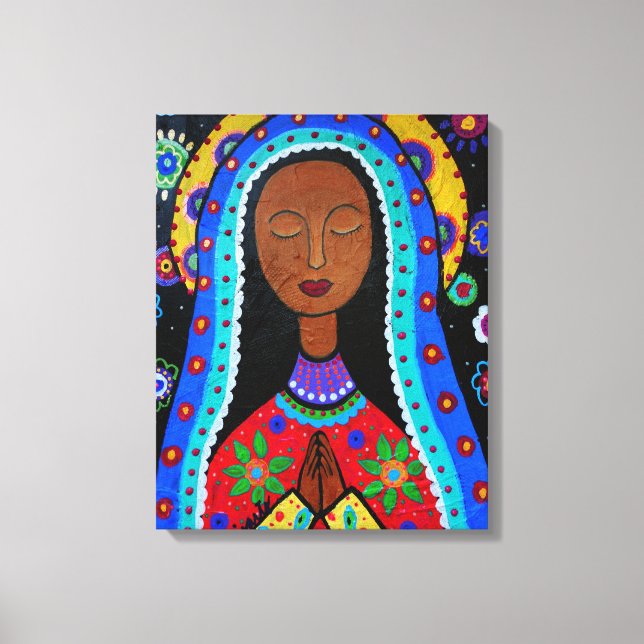 Lienzo Nuestra Señora de Guadalupe (Anverso)