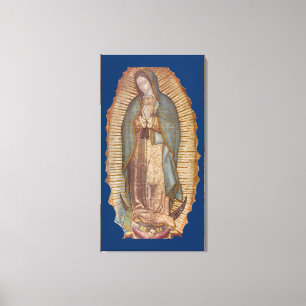 LIENZO NUESTRA SEÑORA DE GUADALUPE