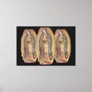 LIENZO NUESTRA SEÑORA DE GUADALUPE