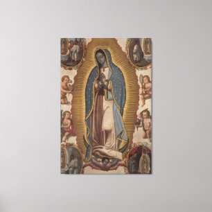 Lienzo Nuestra Señora De Guadalupe 30 x 45