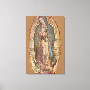 LIENZO NUESTRA SEÑORA DE GUADALUPE CANVAS IMPRIMIR