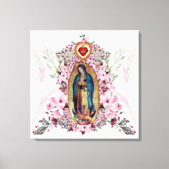 Lienzo Nuestra Señora de Guadalupe, Nuestra Señora de Gua (Anverso)