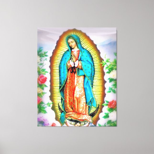 Lienzo Nuestra Señora de la Flora de Guadalupe (Anverso)