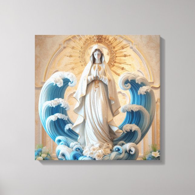 Lienzo Nuestra Señora del Mar 4 (Anverso)