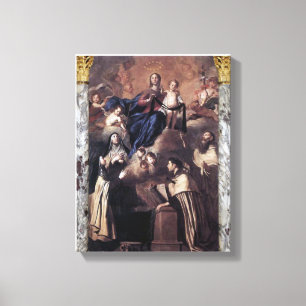 Lienzo Nuestra señora del monte Carmelo