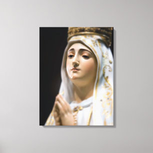 LIENZO NUESTRA SEÑORA OF FÁTIMA
