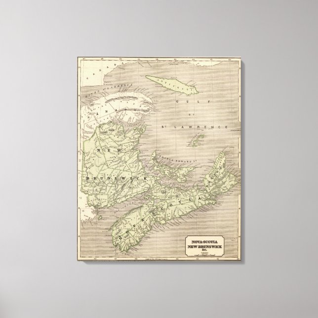Lienzo Nueva Brunswick (Anverso)