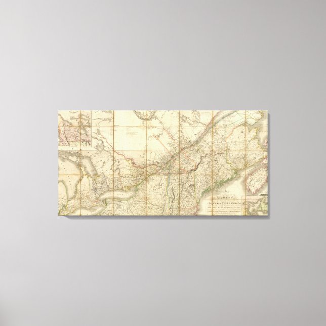 Lienzo Nueva Escocia (Anverso)