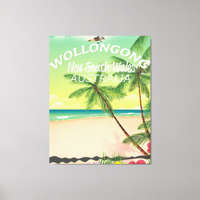 Lienzo Nueva Gales del Sur de Australia (Anverso)