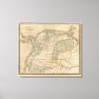 Lienzo Nueva Granada, Venezuela y Ecuador