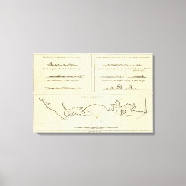 Lienzo Nueva Irlanda (Anverso)