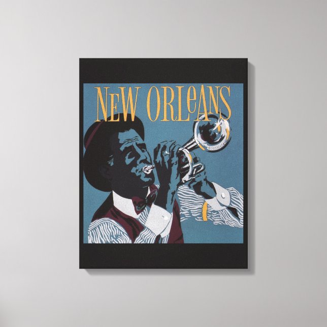 Lienzo Nueva Orleans (Anverso)