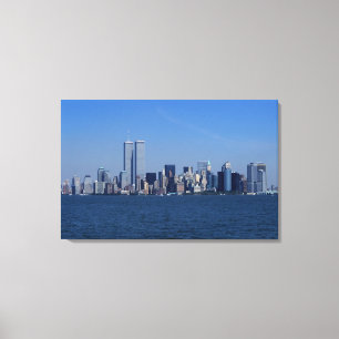 Lienzo Nueva York, EE. UU. Horizonte de Manhattan central