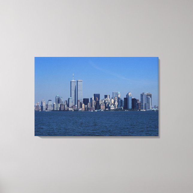 Lienzo Nueva York, EE. UU. Horizonte de Manhattan central (Anverso)