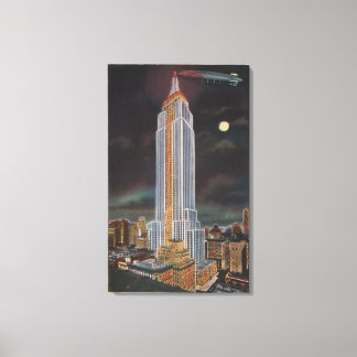 Lienzo Nueva York, estado de NYEmpire Bldg en