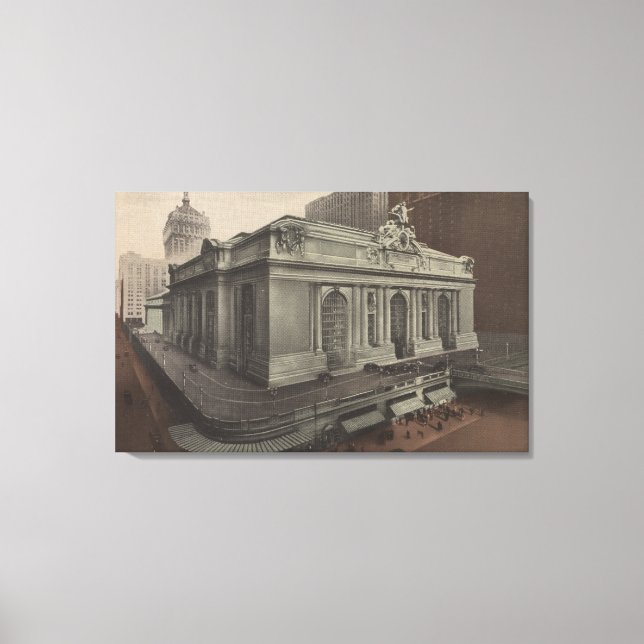 Lienzo Nueva York, Nueva York - Grand Central Station Vie (Anverso)