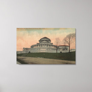 Lienzo Nueva York, NY - salón de la fama, universidad de