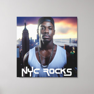 LIENZO NUEVA YORK ROCKEA - NYC
