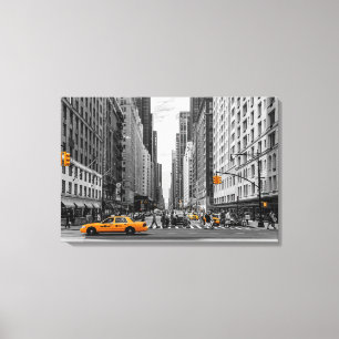 Lienzo Nueva York Taxi Urban City Color Pop Photography