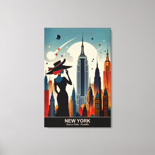 Lienzo Nueva York: Tierra de infinitas posibilidades