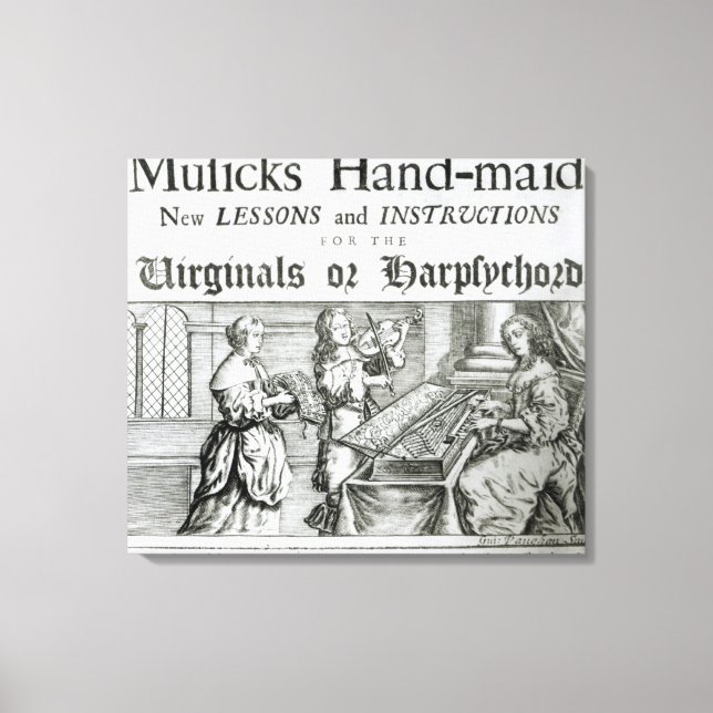 Lienzo Nuevas lecciones e instrucciones (Anverso)