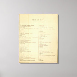 Lienzo Nuevo atlas general 2 del índice