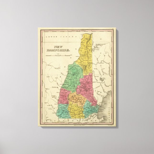 Lienzo Nuevo Hampshire (Anverso)