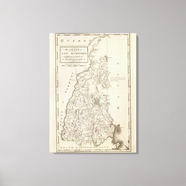 Lienzo Nuevo Hampshire 4 (Anverso)
