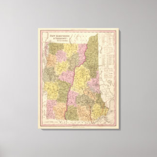 Lienzo Nuevo Hampshire y Vermont 2