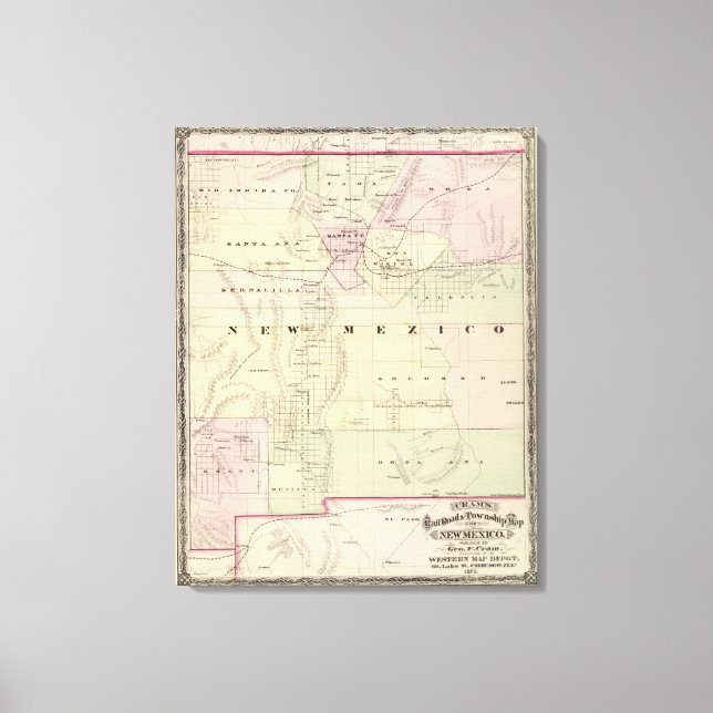 Lienzo Nuevo México 2 (Anverso)