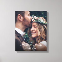 Nuevo Sr. y Sra. Newlyweds Boda de Moda fotográfic