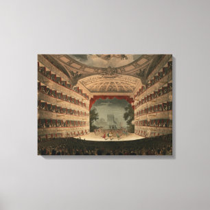 Lienzo Nuevo teatro del jardín de Covent