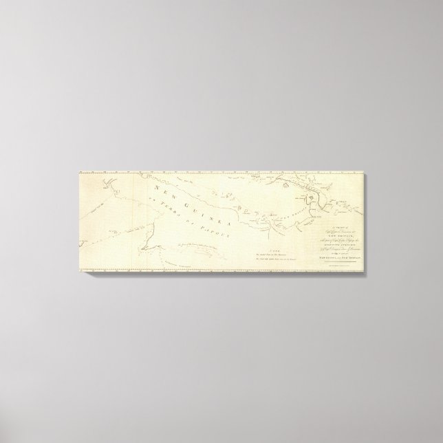 Lienzo Nuevos descubrimientos de Gran Bretaña (Anverso)